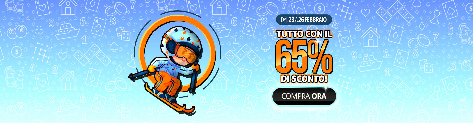 ? Approfitta del 65% di sconto e dimostra che te la cavi sia col Truco che con il risparmio! ?