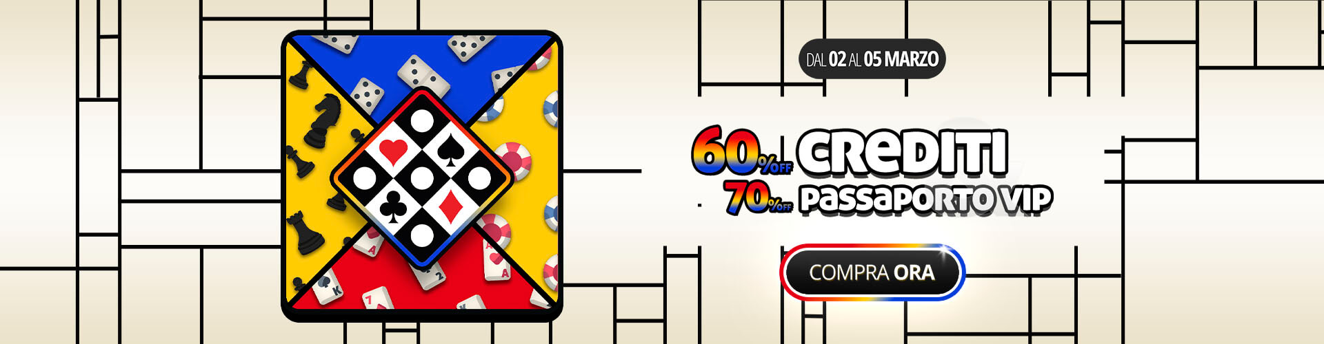 ? 60% di sconto sui crediti e 70% sui passaporti su ClubDelGioco!