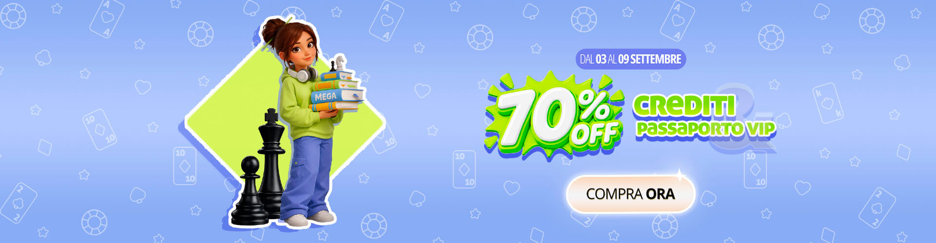 ?? Approfitta del 70% di sconto su tutti i prodotti e ricomincia a giocare alla grande! ?